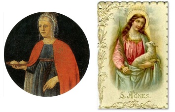 Sankt Agatha und Sankt Agnes