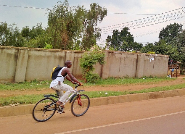 Radfahren in Kampala - August 2011